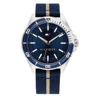 ΡΟΛΟΙ TOMMY HILFIGER 1792011 Tommy HILFIGER Logan Two Tone Fabric Strap