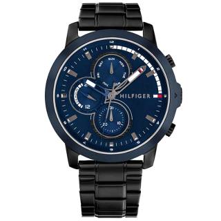 ΡΟΛΟΙ TOMMY HILFIGER 1792049 TOMMY HILFIGER Casual Black Stainless Steel Bracelet