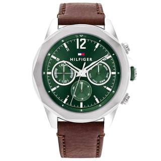 ΡΟΛΟΙ TOMMY HILFIGER 1792064 Tommy HILFIGER Sport Brown Leather Strap