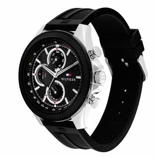 ΡΟΛΟΙ TOMMY HILFIGER 1792082 Tommy HILFIGER Sport Black Silicone Strap