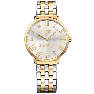 JUICY COUTURE  1901635  Juicy COUTURE LA Ultra Slim Two Tone Stainless Steel Bracelet