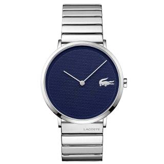 ΡΟΛΟΙ LACOSTE  2010953 LACOSTE Moon Silver Stainless Steel Bracelet