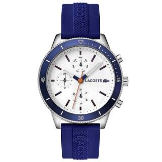 ΡΟΛΟΙ LACOSTE  2010993 LACOSTE Key West Blue Silicone Strap