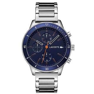 ΡΟΛΟΙ LACOSTE  2010995 LACOSTE Key West Silver Stainless Steel Bracelet