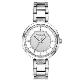 ΡΟΛΟΙ VOGUE  2020612981 VOGUE Swan Crystals Silver Stainless Steel Bracelet