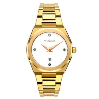 ΡΟΛΟΙ VOGUE  2020813043 VOGUE Tornado L Crystals Gold Stainless Steel Bracelet