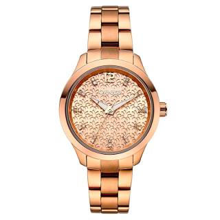 ΡΟΛΟΙ BREEZE 211061.4 BREEZE Amorelle Crystals Rose Gold Stainless Steel Bracelet