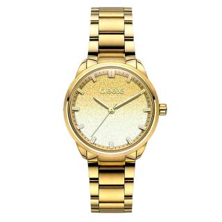 ΡΟΛΟΙ BREEZE 212021.2 BREEZE Twist Shiner Gold Stainless Steel Bracelet