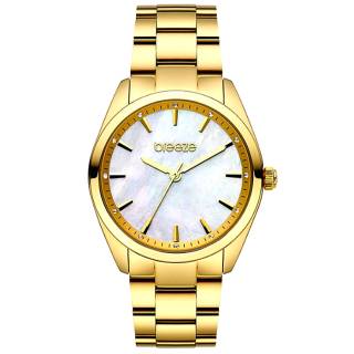 ΡΟΛΟΙ BREEZE 212051.1 BREEZE Finesse Crystals Gold Stainless Steel Bracelet