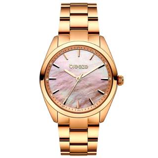 ΡΟΛΟΙ BREEZE 212051.4 BREEZE Finesse Crystals Rose Gold Stainless Steel Bracelet