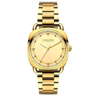 ΡΟΛΟΙ BREEZE  212071.2 BREEZE Musette Crystals Gold Stainless Steel Bracelet