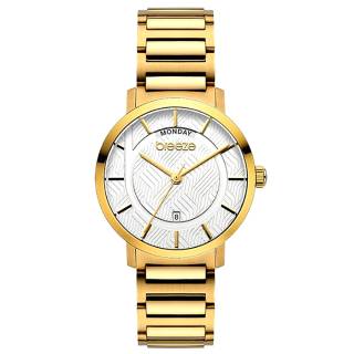 ΡΟΛΟΙ BREEZE  212081.2 BREEZE Superfect Gold Stainless Steel Bracelet