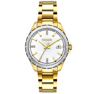 ΡΟΛΟΙ BREEZE 212141.2 BREEZE MantaRay Crystals Gold Stainless Steel Bracelet