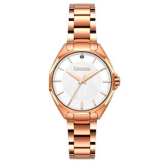 ΡΟΛΟΙ BREEZE  212151.4 BREEZE Hermosa Crystals Rose Gold Stainless Steel Bracelet