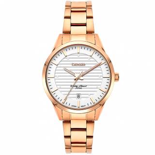 ΡΟΛΟΙ BREEZE 212361.4 BREEZE Retraux Rose Gold Stainless Steel Bracelet