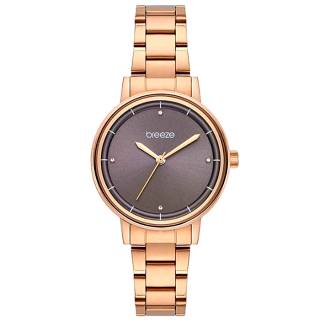 ΡΟΛΟΙ BREEZE 212381.6  BREEZE Mystique Crystals Rose Gold Stainless Steel Bracelet