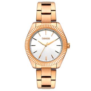 ΡΟΛΟΙ BREEZE  212411.8 BREEZE Elitistic Rose Gold Stainless Steel Bracelet