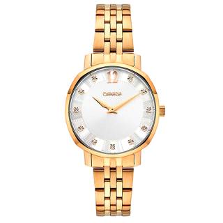 ΡΟΛΟΙ BREEZE 212421.1 BREEZE Semplice Swarovski Rose Gold Stainless Steel Bracelet