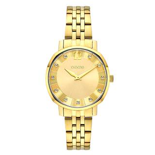 ΡΟΛΟΙ BREEZE 212421.2 BREEZE Semplice Swarovski Gold Stainless Steel Bracelet