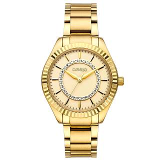 ΡΟΛΟΙ BREEZE  212471.2  BREEZE Magnificent Swarovski Gold Stainless Steel Bracelet