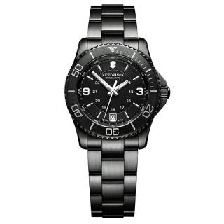 ΡΟΛΟΙ VICTORINOX  241799 VICTORINOX Maverick Black Stainless Steel Bracelet