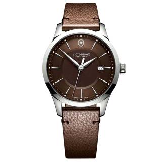 ΡΟΛΟΙ VICTORINOX  241805 VICTORINOX Alliance Brown Leather Strap