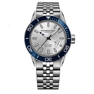 Ρολόι RAYMOND WEIL 2760-ST4-65001 RAYMOND WEIL Freelancer Automatic Silver Stainless Steel Bracelet