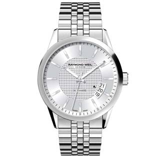 Ρολόι RAYMOND WEIL 2770-ST-65021 RAYMOND WEIL Freelancer Automatic Silver Stainless Steel Bracelet