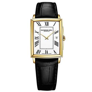 Ρολόι RAYMOND  5425-PC-00300 RAYMOND WEIL Toccata Black Leather Strap