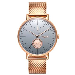 ΡΟΛΟΙ VOGUE  550751 VOGUE Mirror Rose Gold Stainless Steel Bracelet