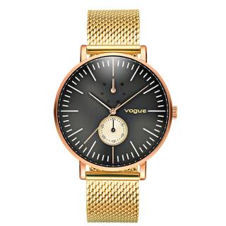 ΡΟΛΟΙ VOGUE   550753 VOGUE Mirror Gold Stainless Steel Bracelet