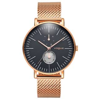 ΡΟΛΟΙ VOGUE  550754 VOGUE Mirror Rose Gold Stainless Steel Bracelet