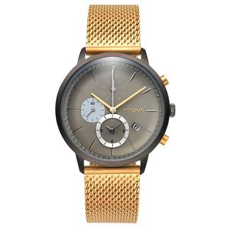 ΡΟΛΟΙ VOGUE  550893 VOGUE Unisex Chronograph Gold Stainless Steel Bracelet