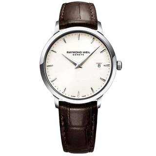 Ρολόι RAYMOND WEIL 5588-STC-40001 RAYMOND WEIL Toccata Brown Leather Strap