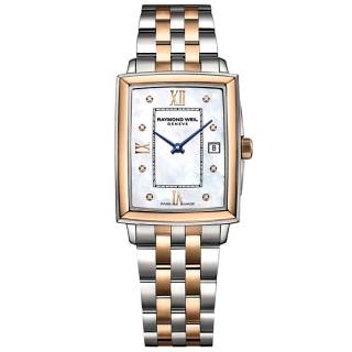 Ρολόι RAYMOND  5925-SP5-00995 RAYMOND WEIL Toccata Diamonds Two Tone Stainless Steel Bracelet