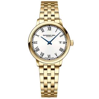 Ρολόι RAYMOND  5985-P-00359 RAYMOND WEIL Toccata Gold Stainless Steel Bracelet