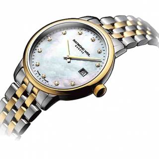 Ρολόι RAYMOND WEIL 5985-STP-97081 RAYMOND WEIL Toccata Diamonds Two Tone Stainless Steel Bracelet