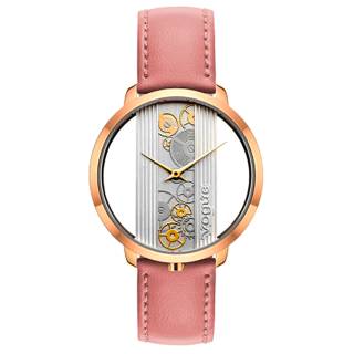 ΡΟΛΟΙ VOGUE 610152 Vogue elescopic Pink Leather Strap