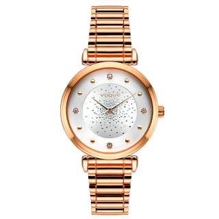 ΡΟΛΟΙ VOGUE 610251 Vogue Bind Rose Gold Stainless Steel Bracelet