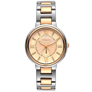 ΡΟΛΟΙ VOGUE 610371 VOGUE Limoges Crystal Two Tone Stainless Steel Bracelet