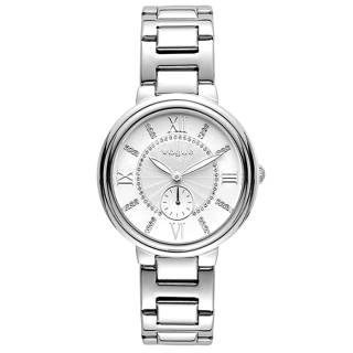 ΡΟΛΟΙ VOGUE 610381 VOGUE Limoges Crystal Silver Stainless Steel Bracelet