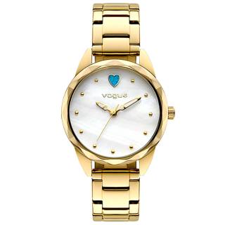 ΡΟΛΟΙ VOGUE 610441 VOGUE Cuore Gold Stainless Steel Bracelet