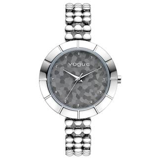 ΡΟΛΟΙ VOGUE 610582 VOGUE Grenoble Silver Stainless Steel Bracelet