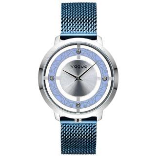 ΡΟΛΟΙ VOGUE 610791 VOGUE Cannes Crystal Blue Stainless Steel Bracelet