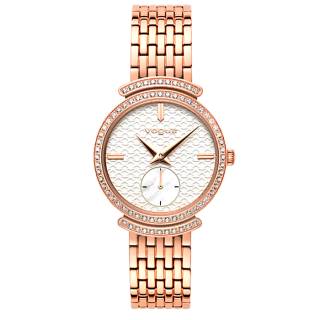 ΡΟΛΟΙ VOGUE  611151 VOGUE Saint Tropez Rose Gold Stainless Steel Bracelet