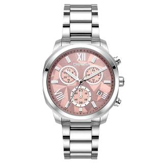 ΡΟΛΟΙ BREEZE 612011.4 BREEZE Tresor Chronograph Silver Stainless Steel Bracelet