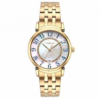 ΡΟΛΟΙ VOGUE  2020612041 VOGUE Cynthia  Gold Stainless Steel Bracelet