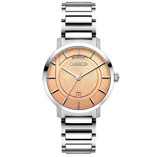 ΡΟΛΟΙ BREEZE  612081.4 BREEZE Superfect Silver Stainless Steel Bracelet