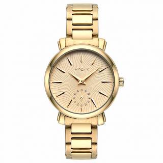 ΡΟΛΟΙ VOGUE  2020612341 VOGUE  Mimosa  Gold Stainless Steel BraceletSilver Stainless Steel Bracelet