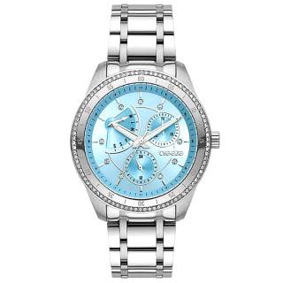 ΡΟΛΟΙ BREEZE 612371.3  BREEZE Colorista Crystals Silver Stainless Steel Bracelet